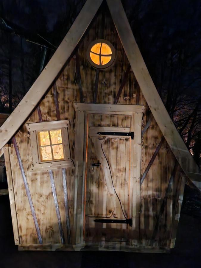 Les Cabanes Feeriques Du Cheix Saint-Diery Dış mekan fotoğraf